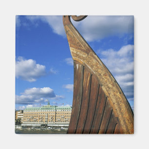 Zweden, Stockholm, haven, vanuit Gamla Stan, Magneet