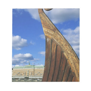 Zweden, Stockholm, haven, vanuit Gamla Stan, Notitieblok