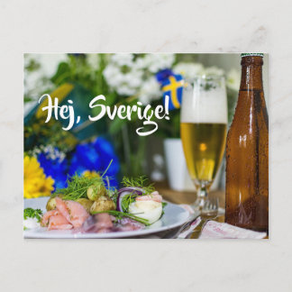Zweden Stockholm Hej Sverige Postcrossing Briefkaart