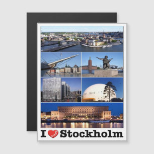 Zweden - Stockholm - I Love -