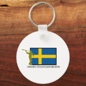 ZWEDEN STOCKHOLM MISSIE LDS CTR SLEUTELHANGER (Voorkant)