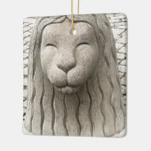 Zweden Stone Lion Statue Stockholm Foto Keramisch Ornament (Links)