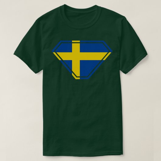 Zweden SuperEmpowered Shield T-shirt (Design voorkant)