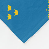 Zweden, Sverige, 3 kronen Fleece Deken (Hoek)