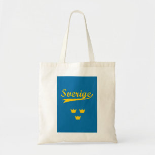 Zweden, Sverige, 3 kronen Tote Bag