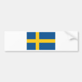 Zweden / Sverige Bumpersticker (Voorkant)
