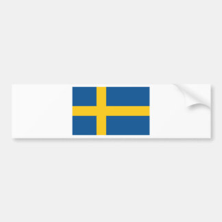 Zweden / Sverige Bumpersticker
