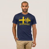 Zweden Sverige T-shirt (Voorkant volledig)