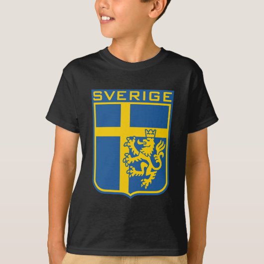 Zweden Sverige T-shirt (Voorkant)
