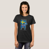 Zweden T-shirt (Voorkant volledig)