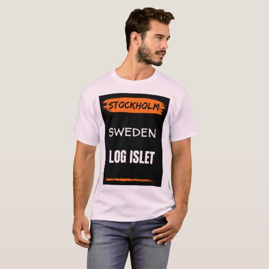 Zweden T-shirt (Voorkant volledig)