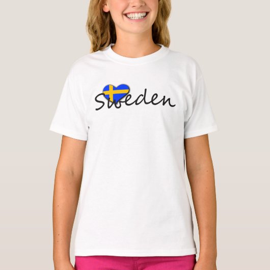 Zweden T-shirt (Voorkant)