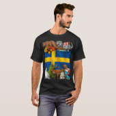 Zweden T-shirt (Voorkant volledig)