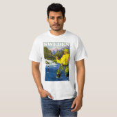 Zweden T-shirt (Voorkant volledig)