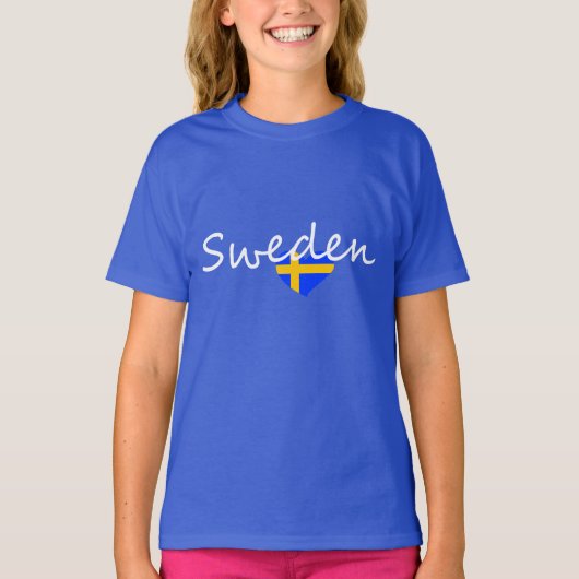 Zweden T-shirt (Voorkant)