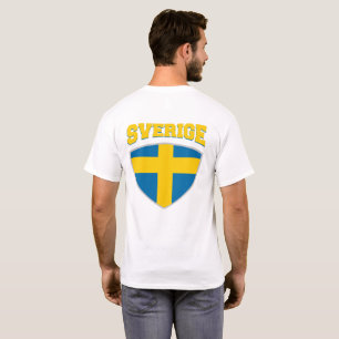 Zweden t-Shirt-schild T-shirt