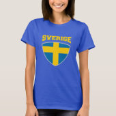 Zweden t-Shirt-schild T-shirt (Voorkant)