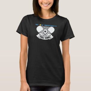 Zweden Tafeltennis Ondersteun Zweeds Ping Pong T T-shirt