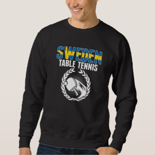 Zweden Tafeltennis Zweedse Ping Pong Team Support Trui