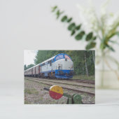 Zweden: TMX 1009 (NOHAB) te Kvillsfors Briefkaart (Staand voorkant)