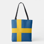 Zweden Tote Bag (Achterkant)