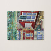 Zweden, traditioneel landschap legpuzzel (Horizontaal)