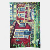 Zweden, traditioneel landschap theedoek (Verticaal)