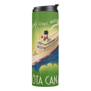 Zweden Vintage Travel tumbler Thermosbeker