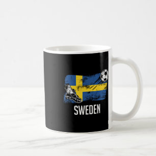 Zweden Vlag Jersey Zweeds Voetbalteam Zweeds Koffiemok