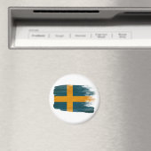 Zweden Vlag Magneten (Insitu (Vaatwasser))