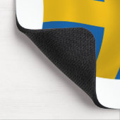 Zweden Vlag Muismat (Hoek)