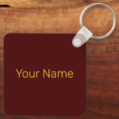 Zweden  Vlag Retro Moose Vakantie Souvenir Sleutelhanger (Achterkant)