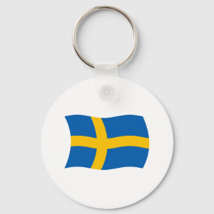 Zweden Vlag Sleutelhanger