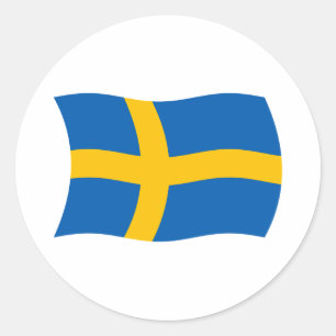 Zweden Vlag Sticker