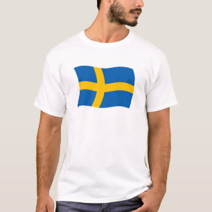 Zweden Vlag T-shirt