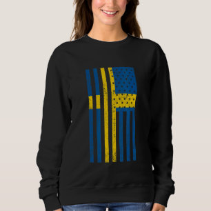Zweden Vlag VS Zweeds Sverige Svenska Stockholm Trui