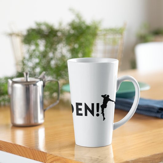 Zweden voetbal latte mok