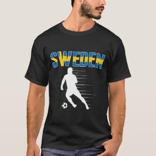 Zweden Voetbalfans T-shirt - Steun Zweeds Voetbal