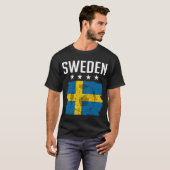 zweden voetbalteam t-shirt (Voorkant volledig)