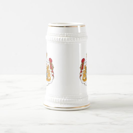 Zweden Wapenmunt-Mok Bierpul (Center)