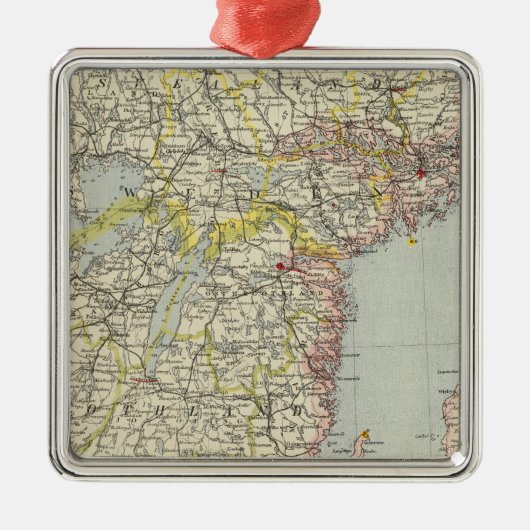 Zweden, Zuid Metalen Ornament (Voorkant)