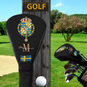 Zweden, Zweeds vlaggenmonogrammed Golf Clubs Hoesj Golfheadcover