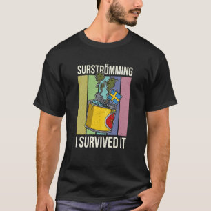 Zweden Zweedse vis specialiteit Surstromming kots T-shirt