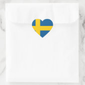 Zweden (Zweedse vlag) Hart Sticker (Tas)
