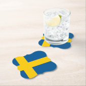 Zweden (Zweedse vlag) Kartonnen Onderzetters (Insitu)