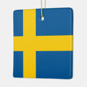 Zweden (Zweedse vlag) Keramisch Ornament (Links)