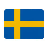 Zweden - Zweedse vlag Magneet (Horizontaal)
