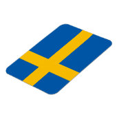 Zweden - Zweedse vlag Magneet (Linkerzijde)