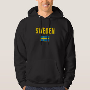 Zweden Zweedse vlag Sverige souvenir Hoodie