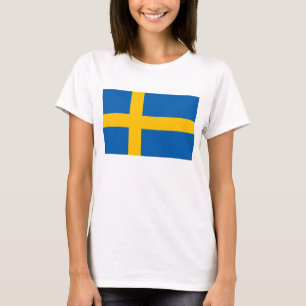 Zweden - Zweedse vlag T-shirt